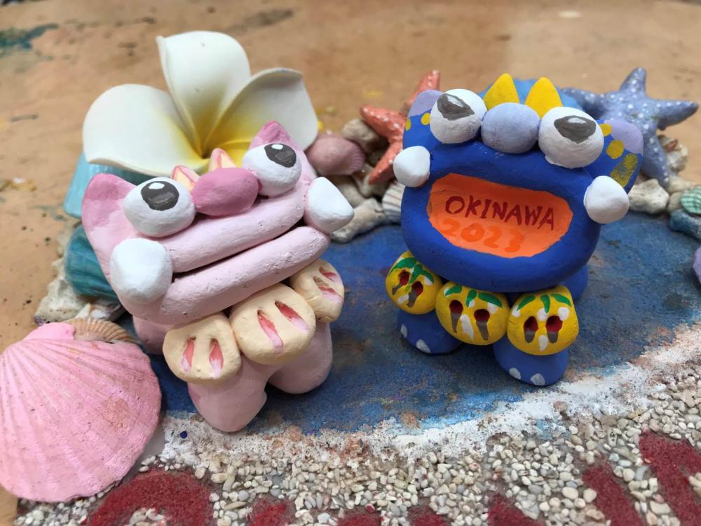 ラブピタ♡沖縄シーサー ☆うれシーサー☆|お客様の声＆お知らせ|沖縄アート体験 美ら風|株式