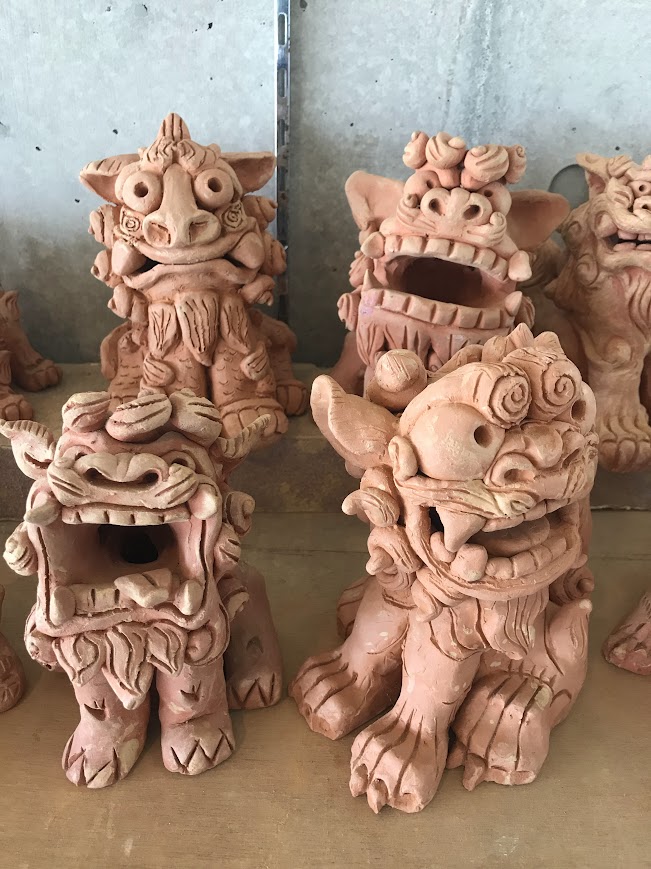 ペアで作るシーサー＊⁂(*'▽')|お客様の声＆お知らせ|シーサー体験