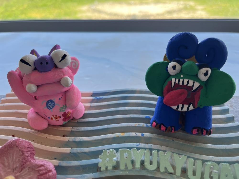 器用すぎる作品！！シーサーペア爆誕!(^^)!|お客様の声＆お知らせ